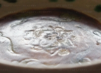 唐三彩 宝相花 云纹盘 NO.6619