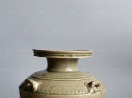 西晋越窑青瓷罂 盘口壶 酒壶 NO.769 一级