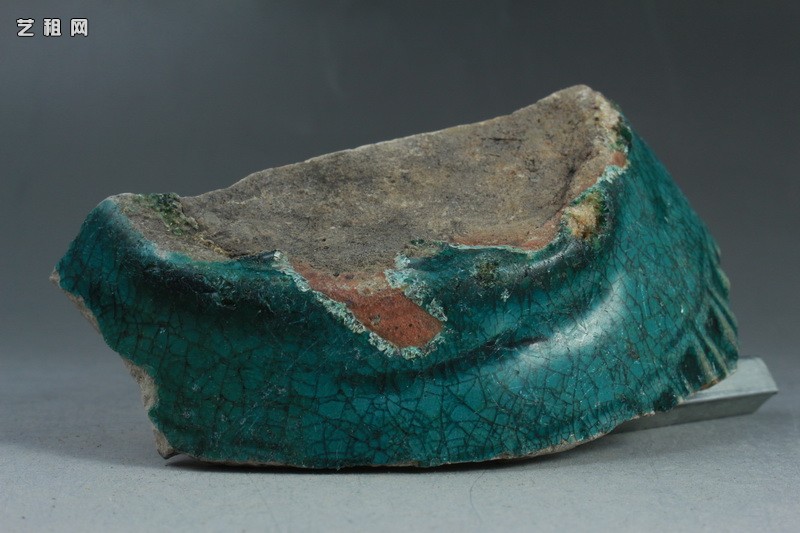 俨唐古瓷管 四川古陶瓷鉴定 四川古陶瓷博物馆 文物鉴定 文物收藏 唐代 孔雀绿 绿釉 蓝釉 宝石蓝  苍蝇翅 结 ...
