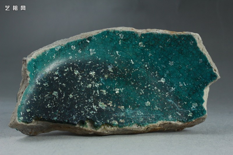 俨唐古瓷管 四川古陶瓷鉴定 四川古陶瓷博物馆 文物鉴定 文物收藏 唐代 孔雀绿 绿釉 蓝釉 宝石蓝  苍蝇翅 结 ...