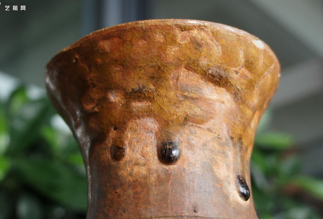 汉代青瓷微距照片 显微照片 高清图片 古陶瓷鉴定 古陶瓷收藏 俨唐古瓷馆 古陶瓷博物馆 四川博物馆 成都博物 ...