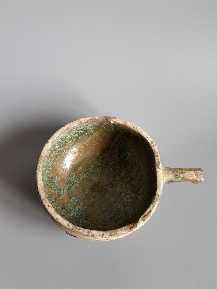 汉代绿釉 汉代陶匜 汉代陶瓢 汉代水铫