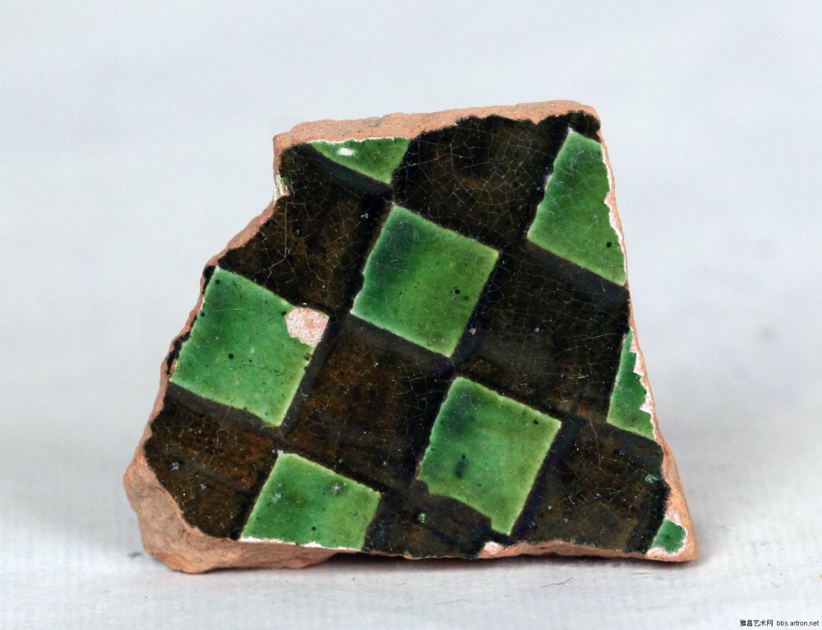 当阳峪窑 古陶瓷标本 绿釉 剔花 划花 刻花 雕花 古瓷标本 古陶瓷鉴定