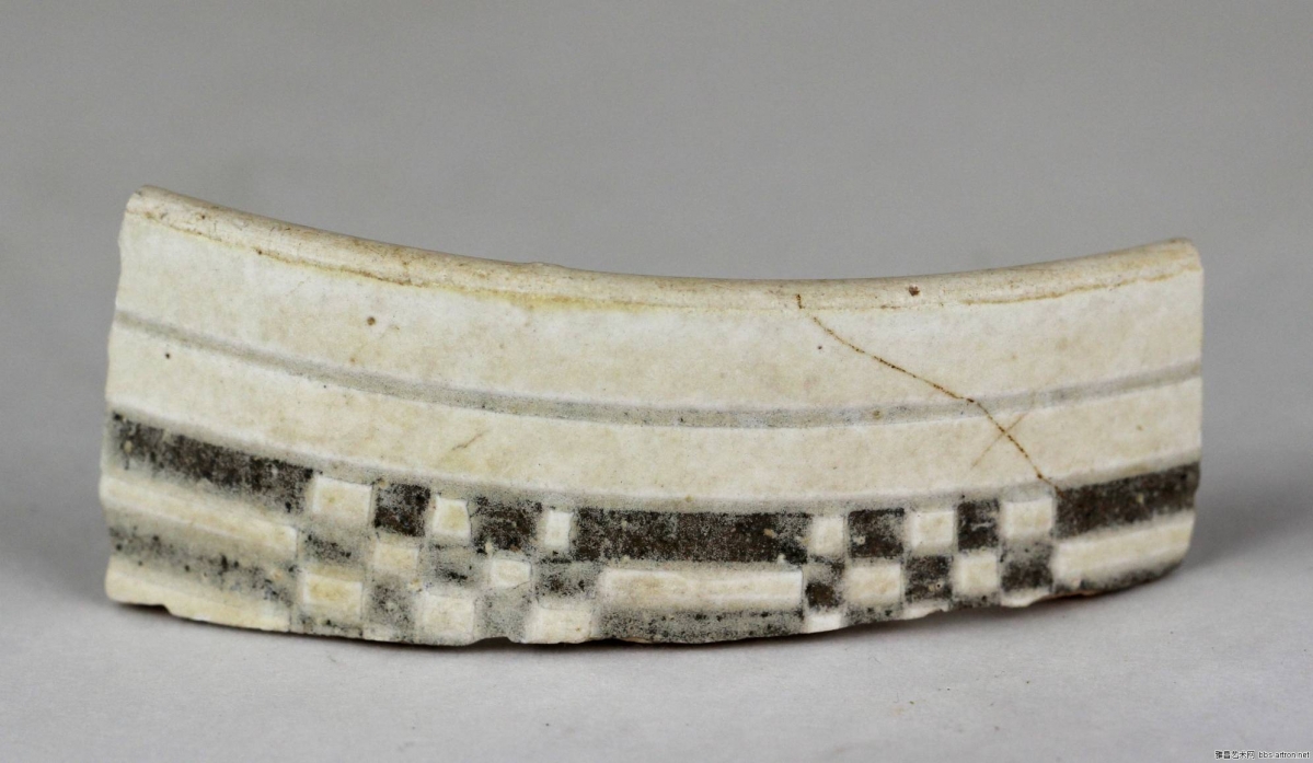 当阳峪窑 古陶瓷标本 白底黑花 黑底白花 剔花 划花 刻花 雕花 古瓷标本 古陶瓷鉴定