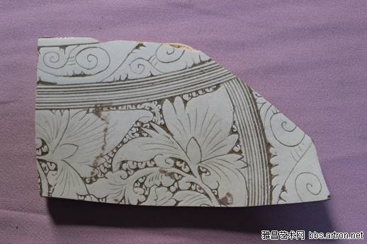 当阳峪窑 古陶瓷标本 白底黑花 黑底白花 剔花 划花 刻花 雕花 古瓷标本 古陶瓷鉴定2