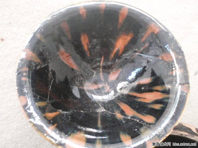 定窑 黑釉 酱釉 鹧鸪斑 铁锈花 效果