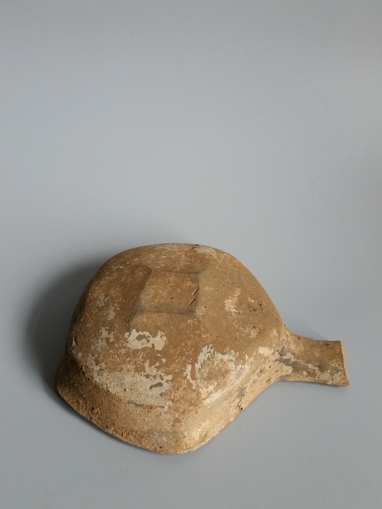 汉代 陶匜 陶勺 陶瓢 四川成都 文物鉴定 古陶瓷鉴定 古陶瓷收藏 文物收藏