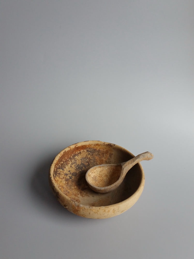 汉代 陶碗 陶勺 高古陶 四川成都 文物鉴定 古玩鉴定 古玩收藏 古陶瓷鉴定