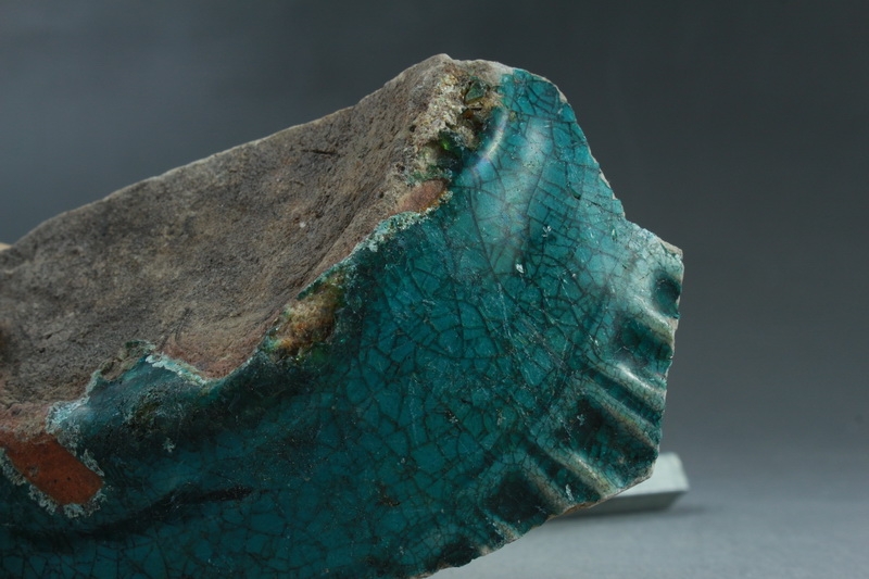 俨唐古瓷管 四川古陶瓷鉴定 四川古陶瓷博物馆 文物鉴定 文物收藏 唐代 孔雀绿 绿釉 蓝釉 宝石蓝  苍蝇翅 结 ...