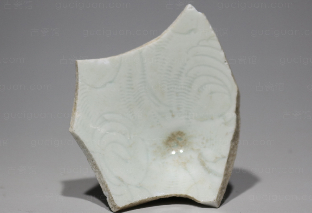 青白瓷 影青 刻花 精品 古陶瓷标本 古瓷片 古陶瓷收藏 古陶瓷鉴定 俨唐古瓷馆 四川文物鉴定 成都文物鉴定  ...