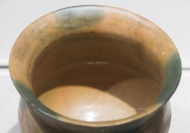 邛三彩盂  晚唐-五代 -成都博物馆