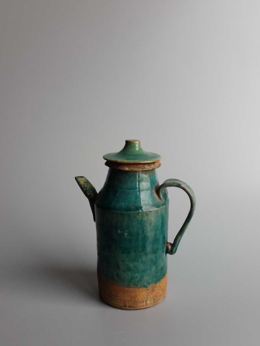 明代 孔雀蓝釉 执壶 艺租网 俨唐古瓷馆 四川古陶瓷博物馆 四川博物馆 四川古陶瓷鉴定 四川古陶瓷收藏 四川  ...