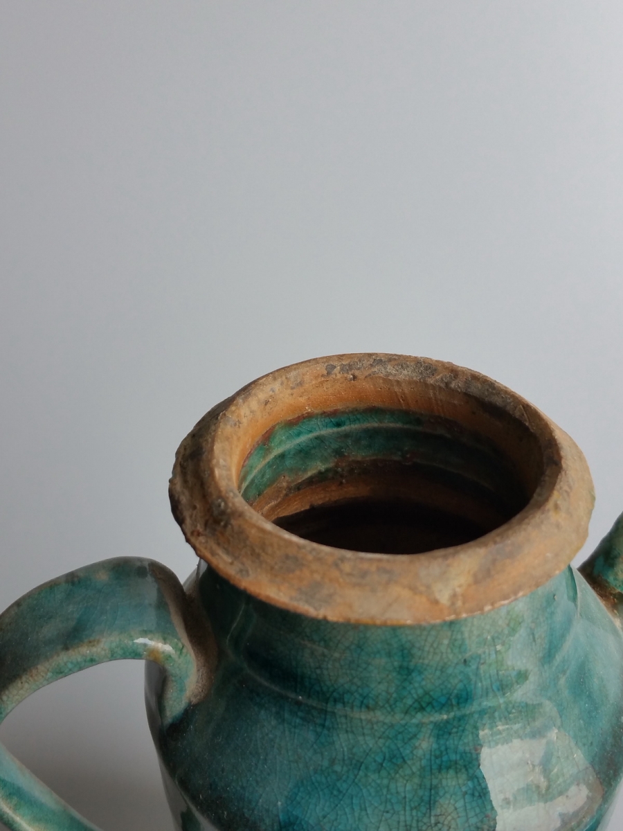 明代 孔雀蓝釉 执壶 艺租网 俨唐古瓷馆 四川古陶瓷博物馆 四川博物馆 四川古陶瓷鉴定 四川古陶瓷收藏 四川  ...