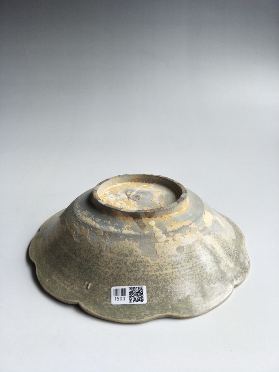 唐代 五代 越窑 葵口盘