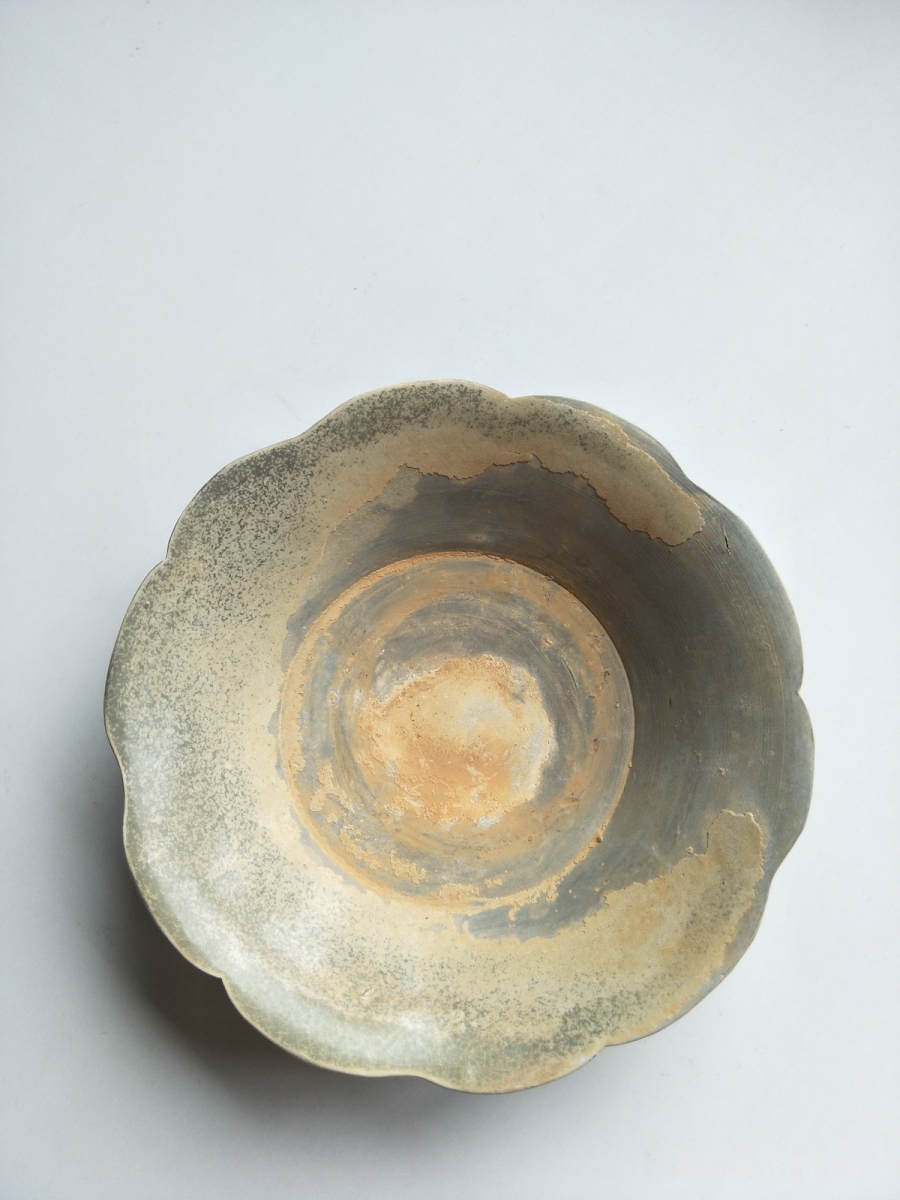 唐代 五代 越窑 葵口盘