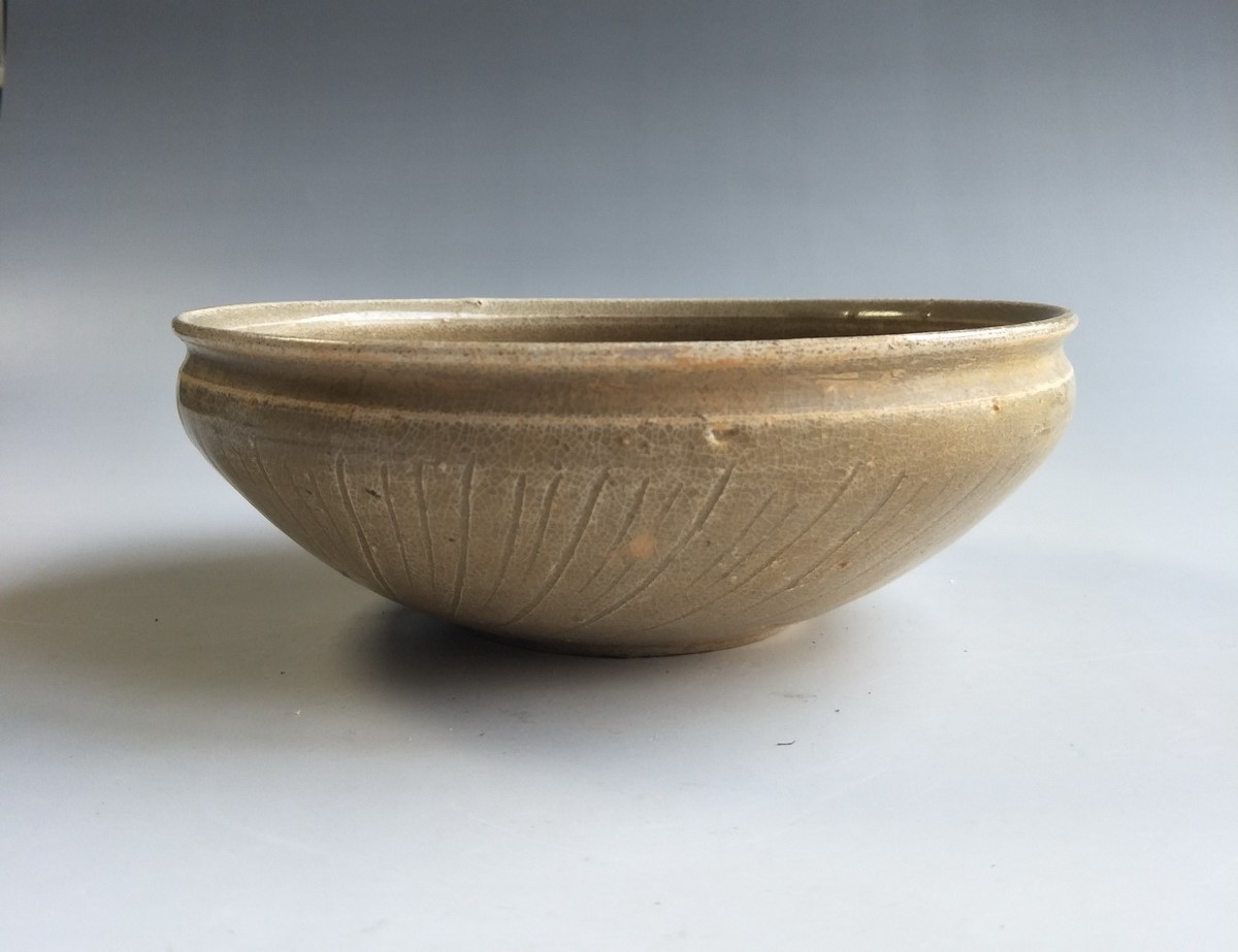 宋代 划花 大碗  艺租网 俨唐古瓷馆 四川古陶瓷博物馆 四川博物馆 四川古陶瓷鉴定 四川古陶瓷收藏 四川文物 ...