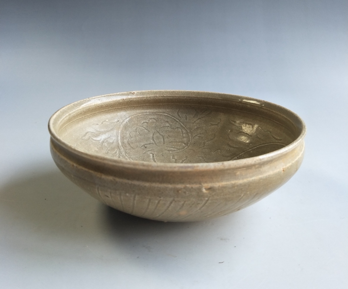 宋代 划花 大碗  艺租网 俨唐古瓷馆 四川古陶瓷博物馆 四川博物馆 四川古陶瓷鉴定 四川古陶瓷收藏 四川文物 ...