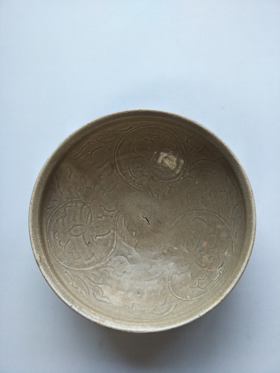 宋代 划花 大碗  艺租网 俨唐古瓷馆 四川古陶瓷博物馆 四川博物馆 四川古陶瓷鉴定 四川古陶瓷收藏 四川文物 ...