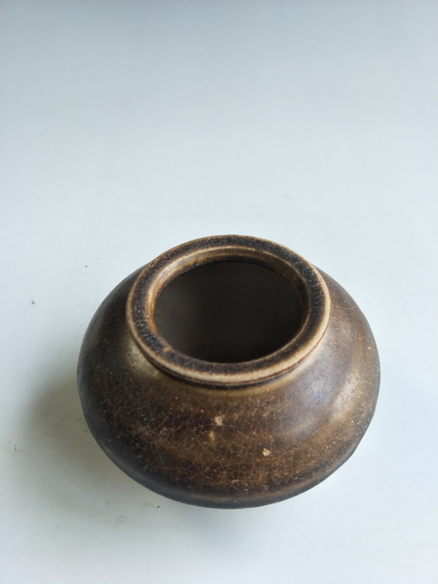 宋代 酱釉 茶入 茶叶罐  艺租网 俨唐古瓷馆 四川古陶瓷博物馆 四川博物馆 四川古陶瓷鉴定 四川古陶瓷收藏   ...