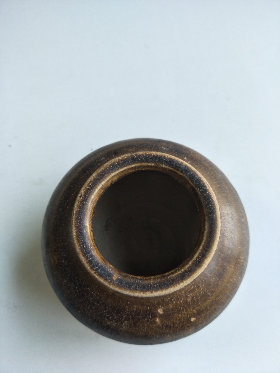 宋代 酱釉 茶入 茶叶罐  艺租网 俨唐古瓷馆 四川古陶瓷博物馆 四川博物馆 四川古陶瓷鉴定 四川古陶瓷收藏   ...