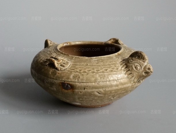 东晋 蛙形 水盂 艺租网 俨唐古瓷馆 四川文物鉴定 成都文物鉴定 四川古陶瓷博物馆 成都古陶瓷博物馆 文物艺  ...