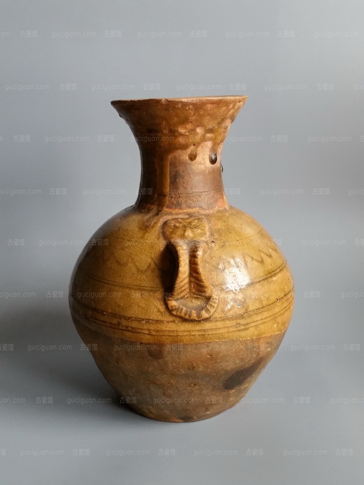 汉代 原始青瓷 双系壶 艺租网 俨唐古瓷馆 四川文物鉴定 成都文物鉴定 四川古陶瓷博物馆 成都古陶瓷博物馆   ...