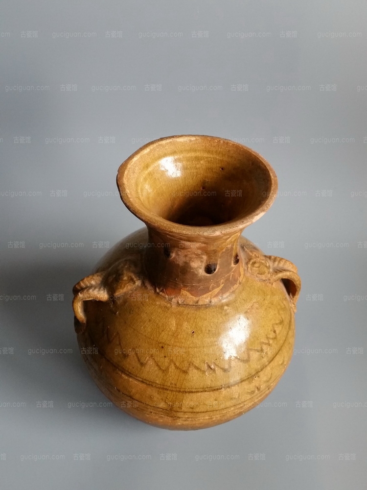 汉代 原始青瓷 双系壶 艺租网 俨唐古瓷馆 四川文物鉴定 成都文物鉴定 四川古陶瓷博物馆 成都古陶瓷博物馆   ...