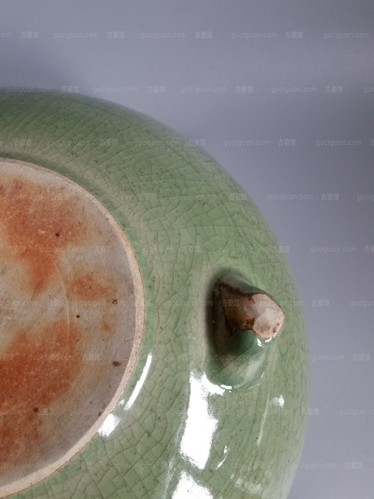 晚清 民国 龙泉窑 三足炉 艺租网 俨唐古瓷馆 四川文物鉴定 成都文物鉴定 四川古陶瓷博物馆 成都古陶瓷博物  ...