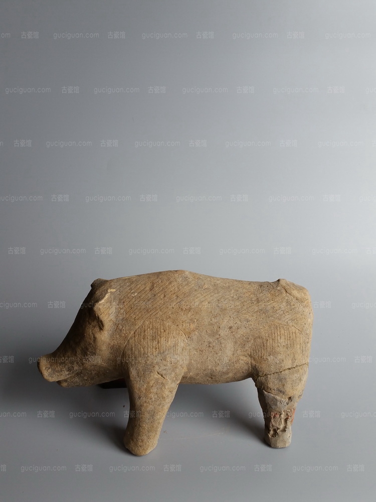 汉代  陶 野猪  艺租网 俨唐古瓷馆 四川古陶瓷博物馆 四川博物馆 四川古陶瓷鉴定 四川古陶瓷收藏 四川文物  ...