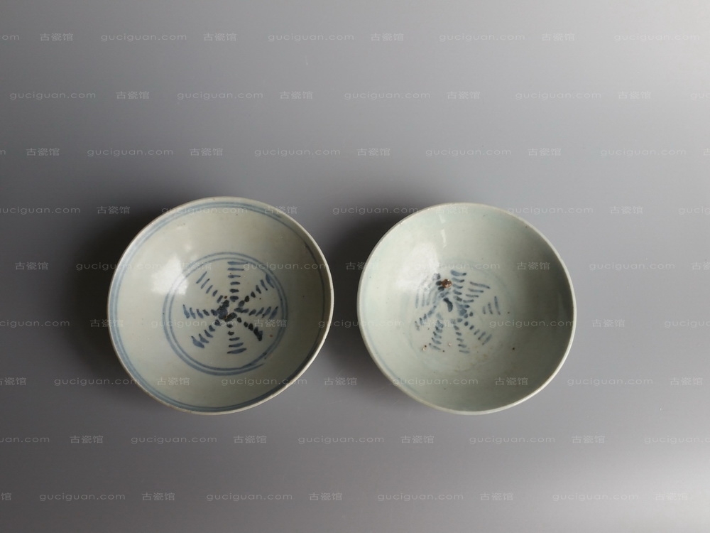 明代 青花 点彩 碗  NO.7389 艺租网 俨唐古瓷馆 四川古陶瓷博物馆 四川博物馆 四川古陶瓷鉴定 四川古陶瓷收 ...