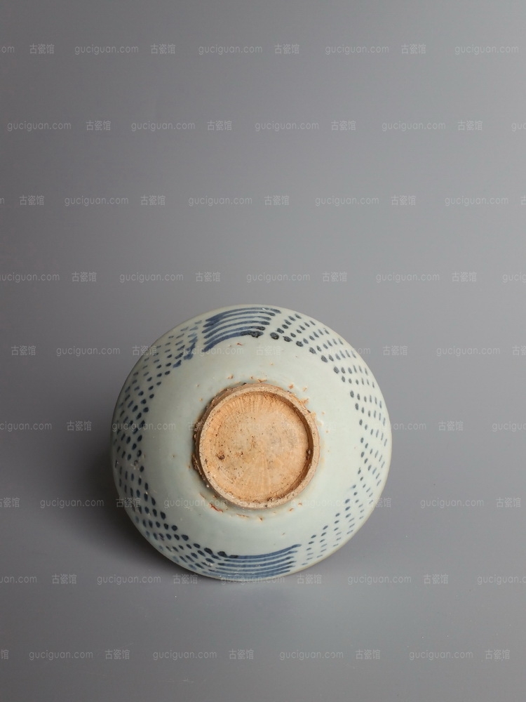 明代 青花 点彩 碗  NO.7390 艺租网 俨唐古瓷馆 四川古陶瓷博物馆 四川博物馆 四川古陶瓷鉴定 四川古陶瓷收 ...