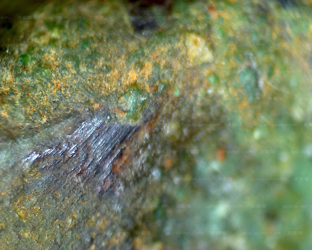 古滇王国 古滇国 鸬鹚 鱼 青铜 配饰 显微照片 青铜器鉴定 四川文物鉴定 成都文物鉴定 俨唐古瓷馆 艺租网 四 ...