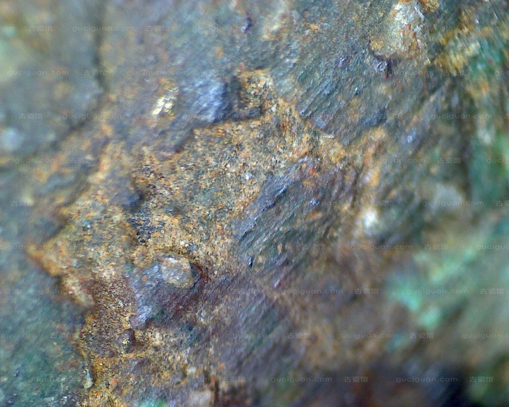 古滇王国 古滇国 鸬鹚 鱼 青铜 配饰 显微照片 青铜器鉴定 四川文物鉴定 成都文物鉴定 俨唐古瓷馆 艺租网 四 ...