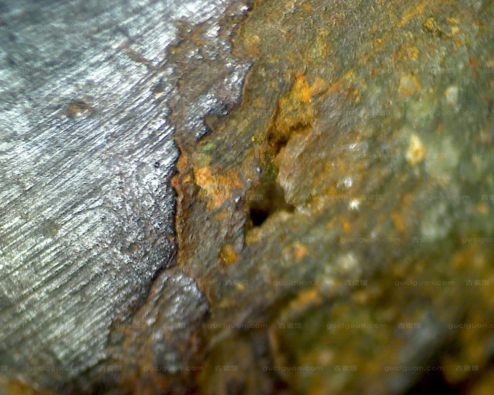 古滇王国 古滇国 鸬鹚 鱼 青铜 配饰 显微照片 青铜器鉴定 四川文物鉴定 成都文物鉴定 俨唐古瓷馆 艺租网 四 ...