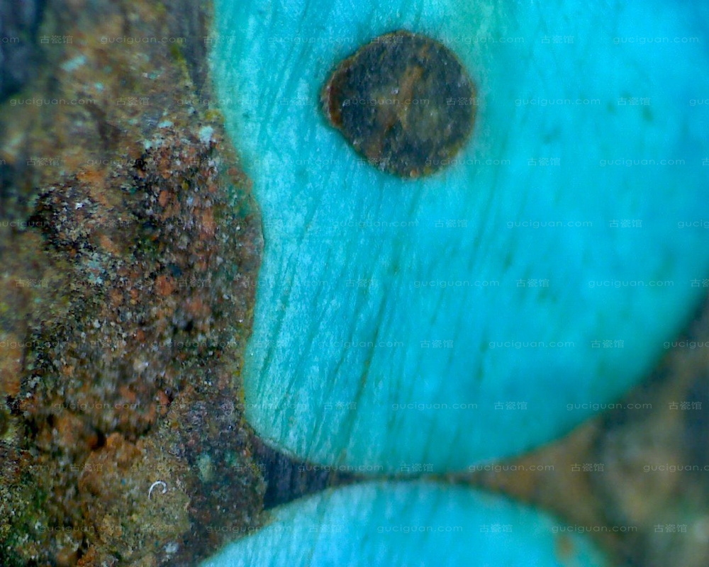 古滇王国 古滇国 鸬鹚 鱼 青铜 配饰 显微照片 青铜器鉴定 四川文物鉴定 成都文物鉴定 俨唐古瓷馆 艺租网 四 ...