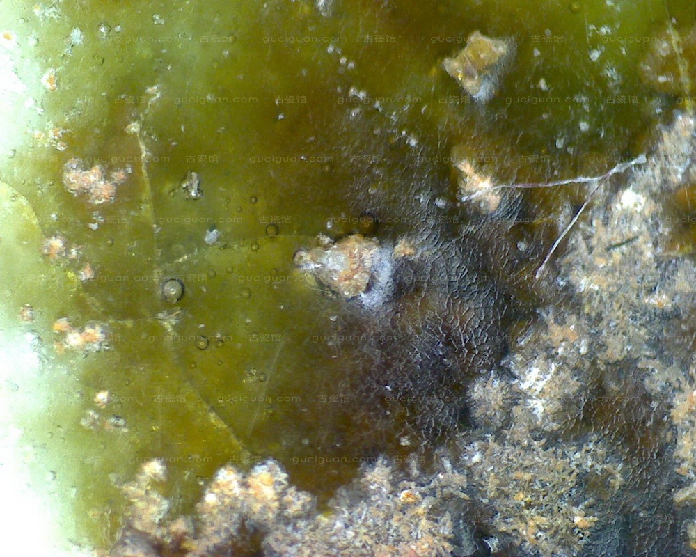 元青花 葫芦叶 点彩 盖罐_03.JPG