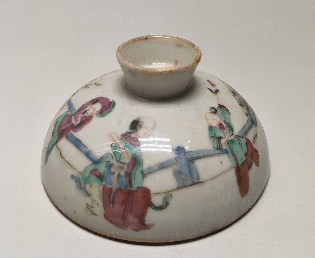 同治粉彩  人物  NO.1517