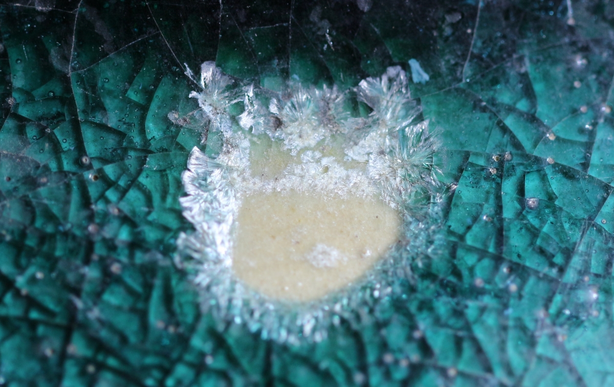 宋金元 绿釉 六角星 网结 纹盘           艺租网 俨唐古瓷馆 古陶瓷标本 古瓷标本 古瓷片 四川古陶瓷博物馆 ...