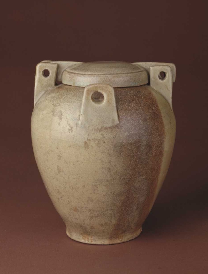 唐代 青釉夹耳盖罐  故宫博物院藏 俨唐古瓷馆 古陶瓷标本馆 古陶瓷博物馆 四川博物馆 成都博物馆 四川文物  ...