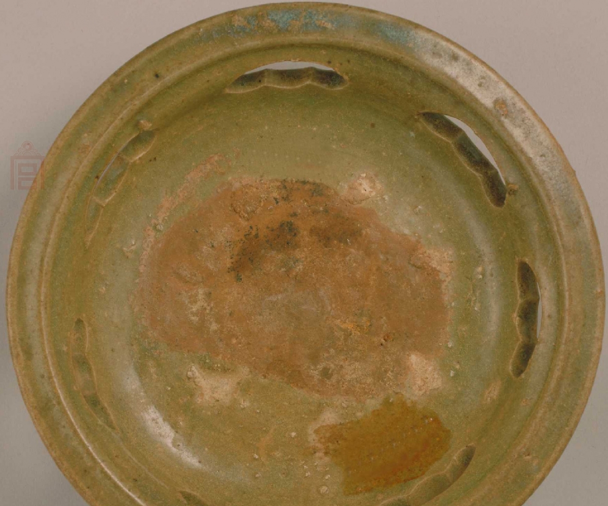  唐代 青釉砚台 故宫博物院藏 俨唐古瓷馆 古陶瓷标本馆 古陶瓷博物馆 四川博物馆 成都博物馆 四川文物鉴定  ...