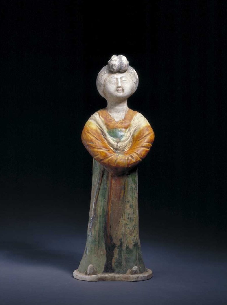  唐代 三彩女立俑 故宫 博物院藏 俨唐古瓷馆 古陶瓷标本馆 古陶瓷博物馆 四川博物馆 成都博物馆 四川文物鉴 ...