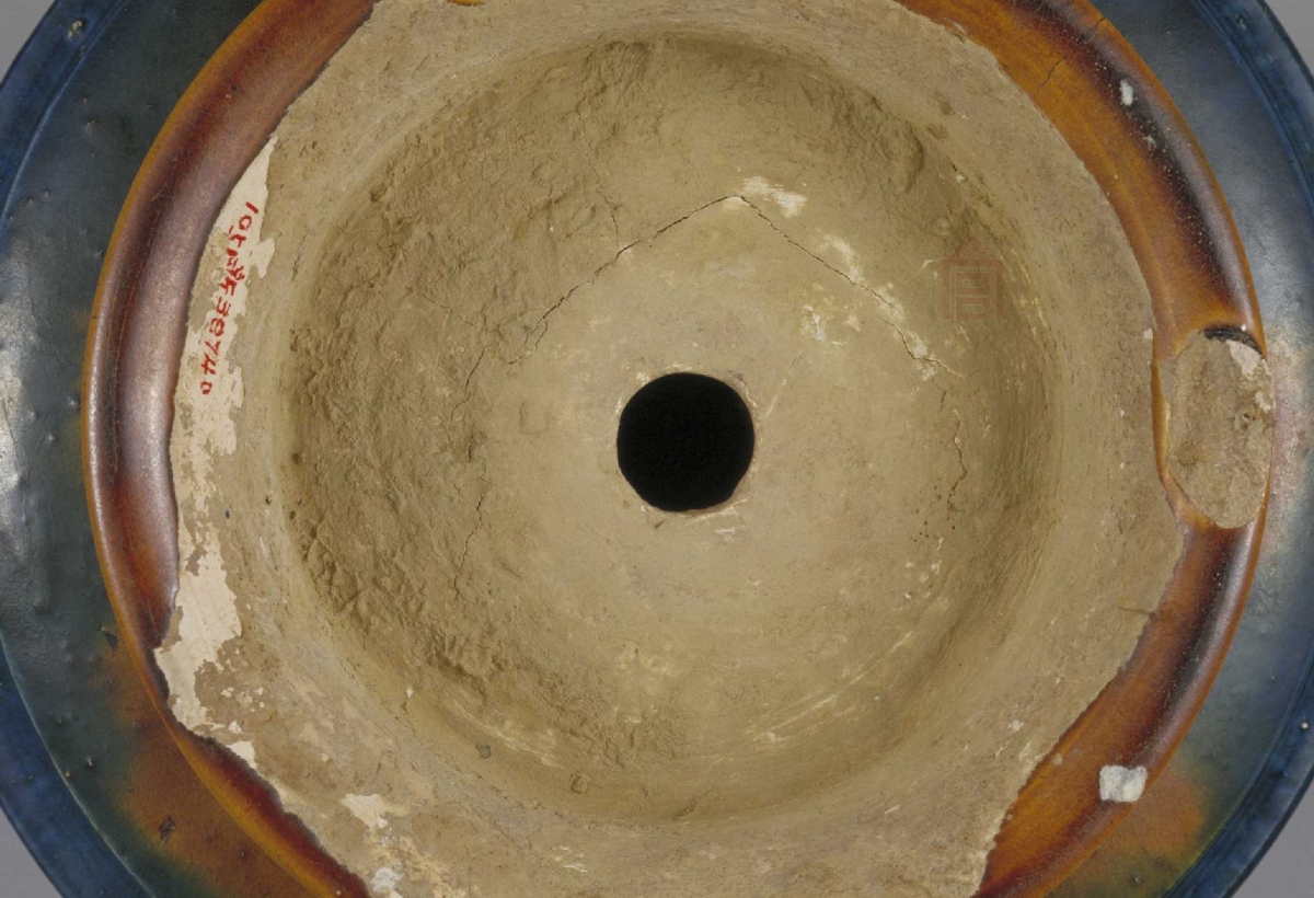  唐代 三彩烛台 挂蓝彩 蓝釉 故宫 博物院藏 俨唐古瓷馆 古陶瓷标本馆 古陶瓷博物馆 四川博物馆 成都博物馆  ...