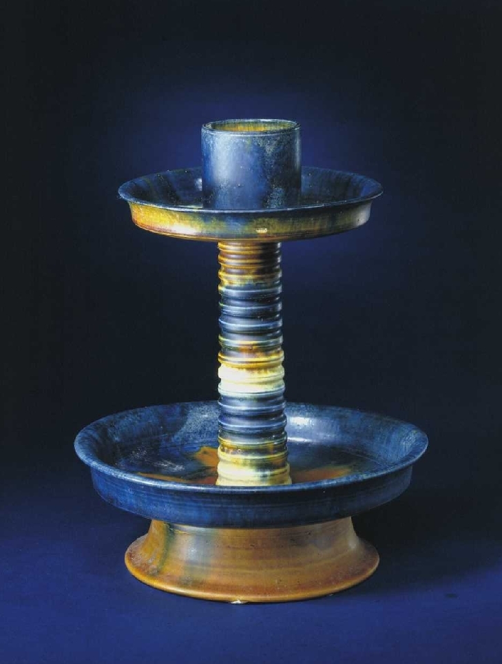  唐代 三彩烛台 挂蓝彩 蓝釉 故宫 博物院藏 俨唐古瓷馆 古陶瓷标本馆 古陶瓷博物馆 四川博物馆 成都博物馆  ...