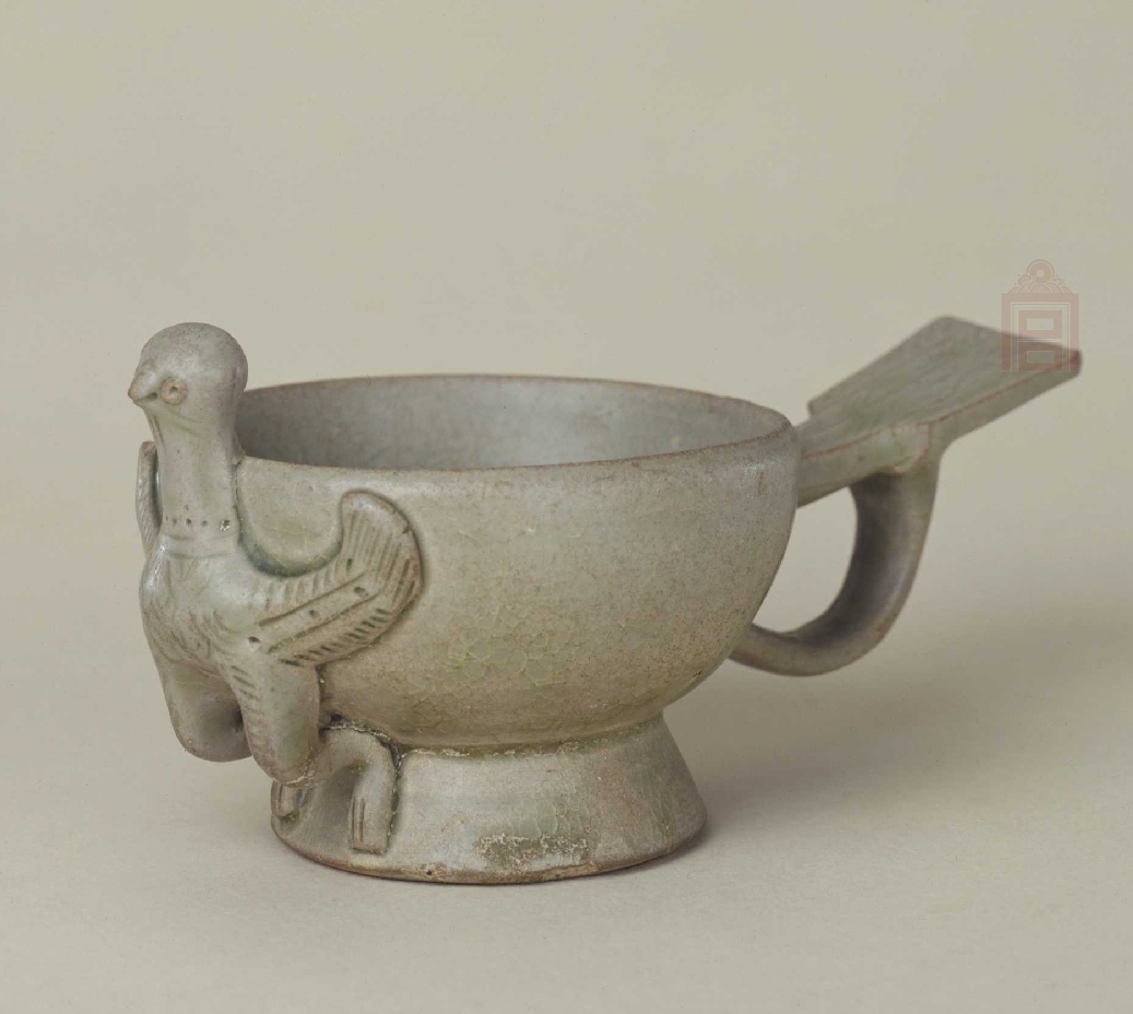 唐代 越窑鸟式杯 故宫 博物院藏  俨唐古瓷馆 古陶瓷标本馆 古陶瓷博物馆 四川博物馆 成都博物馆 四川文物鉴 ...