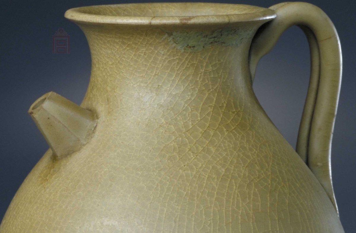 唐代 越窑青釉壶 故宫 博物院藏  俨唐古瓷馆 古陶瓷标本馆 古陶瓷博物馆 四川博物馆 成都博物馆 四川文物鉴 ...