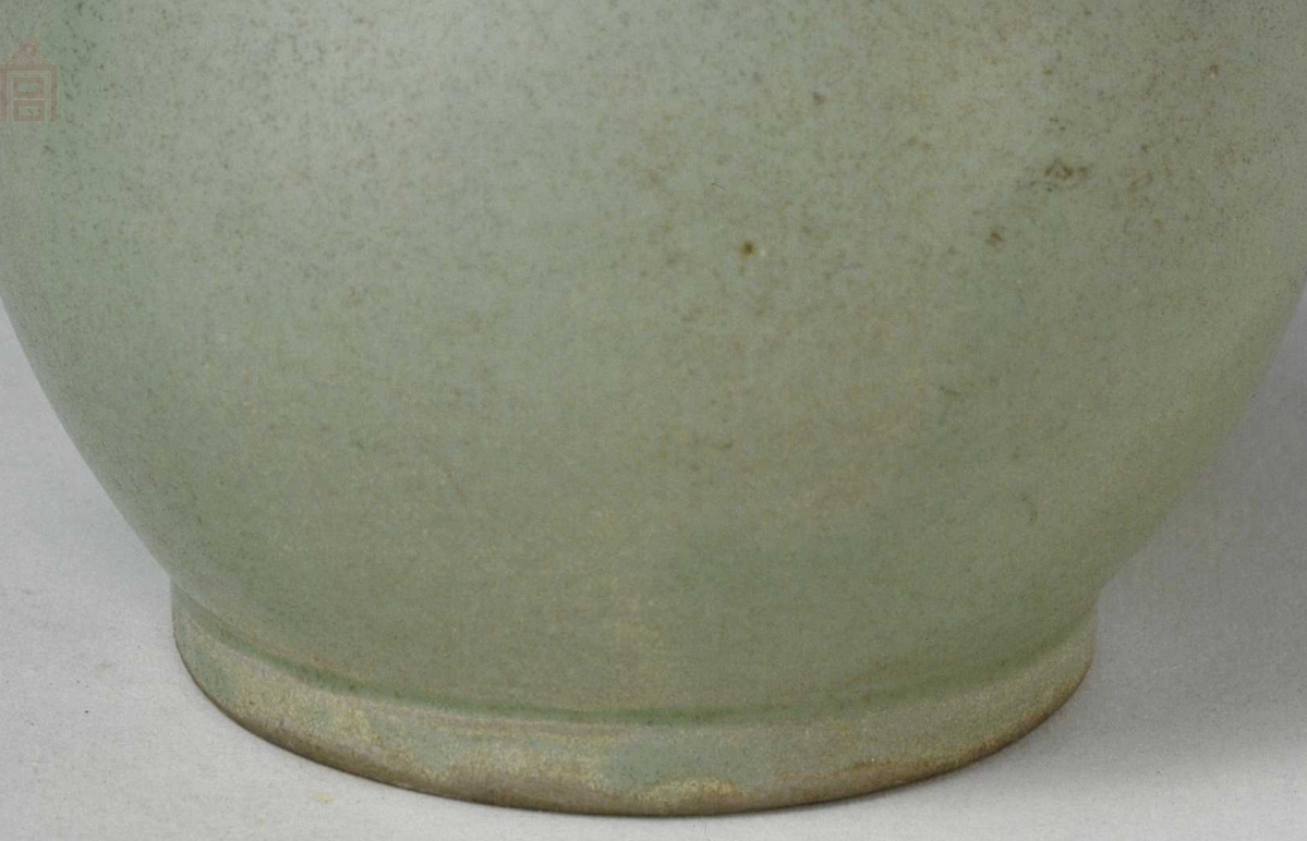 唐代 越窑青釉直颈瓶 故宫 博物院藏  俨唐古瓷馆 古陶瓷标本馆 古陶瓷博物馆 四川博物馆 成都博物馆 四川文 ...