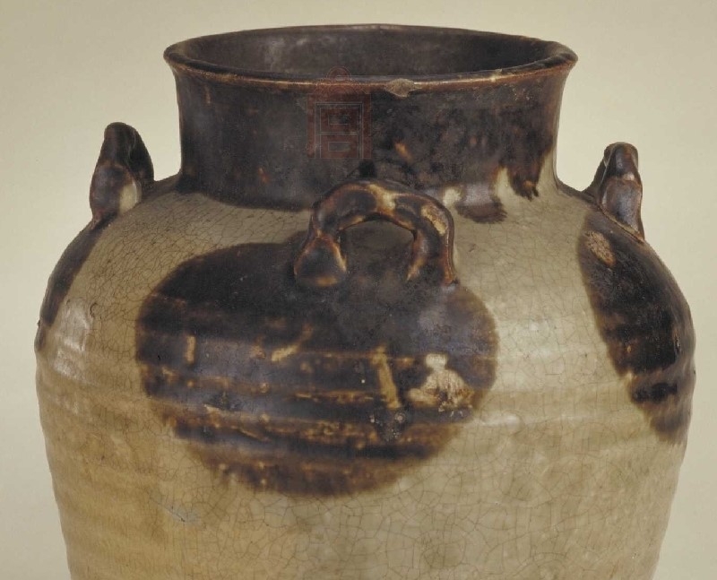 唐代 邛窑青釉褐彩四系罐 故宫 博物院藏 俨唐古瓷馆 古陶瓷标本馆 古陶瓷博物馆 四川博物馆 成都博物馆 四 ...