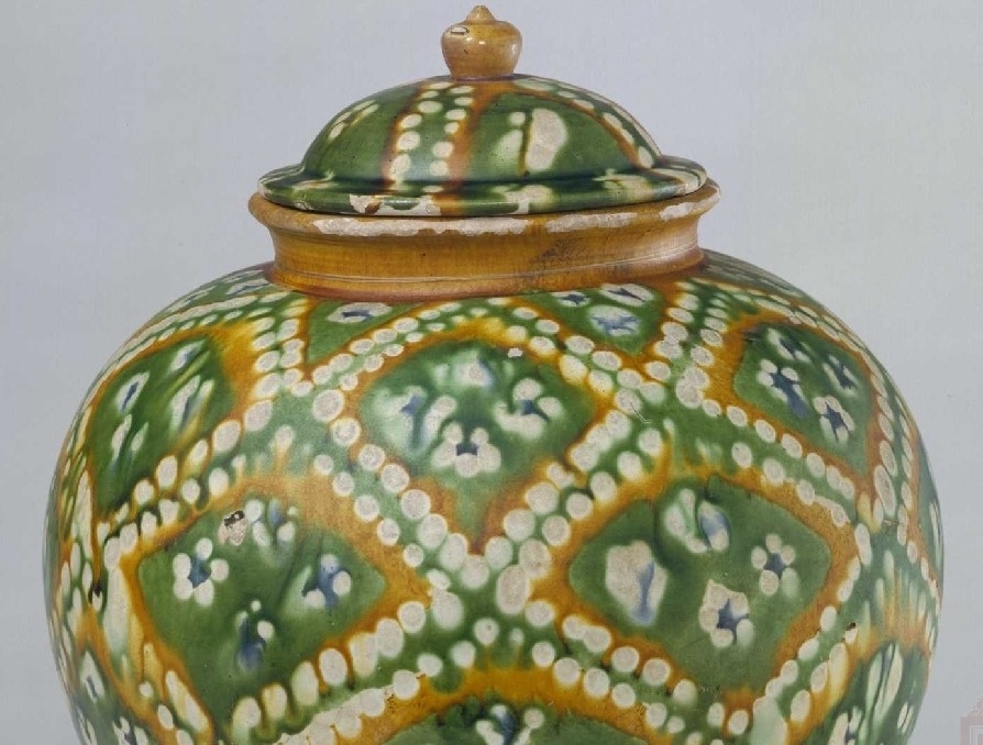 唐代 三彩盖罐 故宫 博物院藏 俨唐古瓷馆 古陶瓷标本馆 古陶瓷博物馆 四川博物馆 成都博物馆 四川文物鉴定  ...