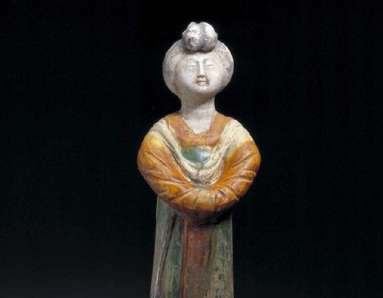 唐代 三彩女立俑 故宫 博物院藏 俨唐古瓷馆 古陶瓷标本馆 古陶瓷博物馆 四川博物馆 成都博物馆 四川文物鉴 ...