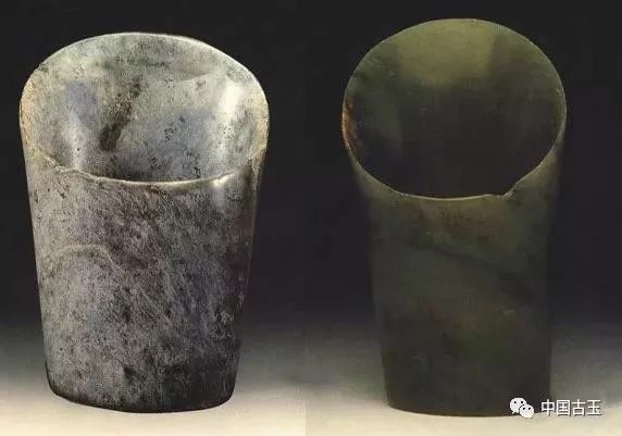 古玉真假 真假古玉 对比  （左真右假）                     TAG：古玉鉴定 高古玉 四川文物鉴定 成都文物 ...